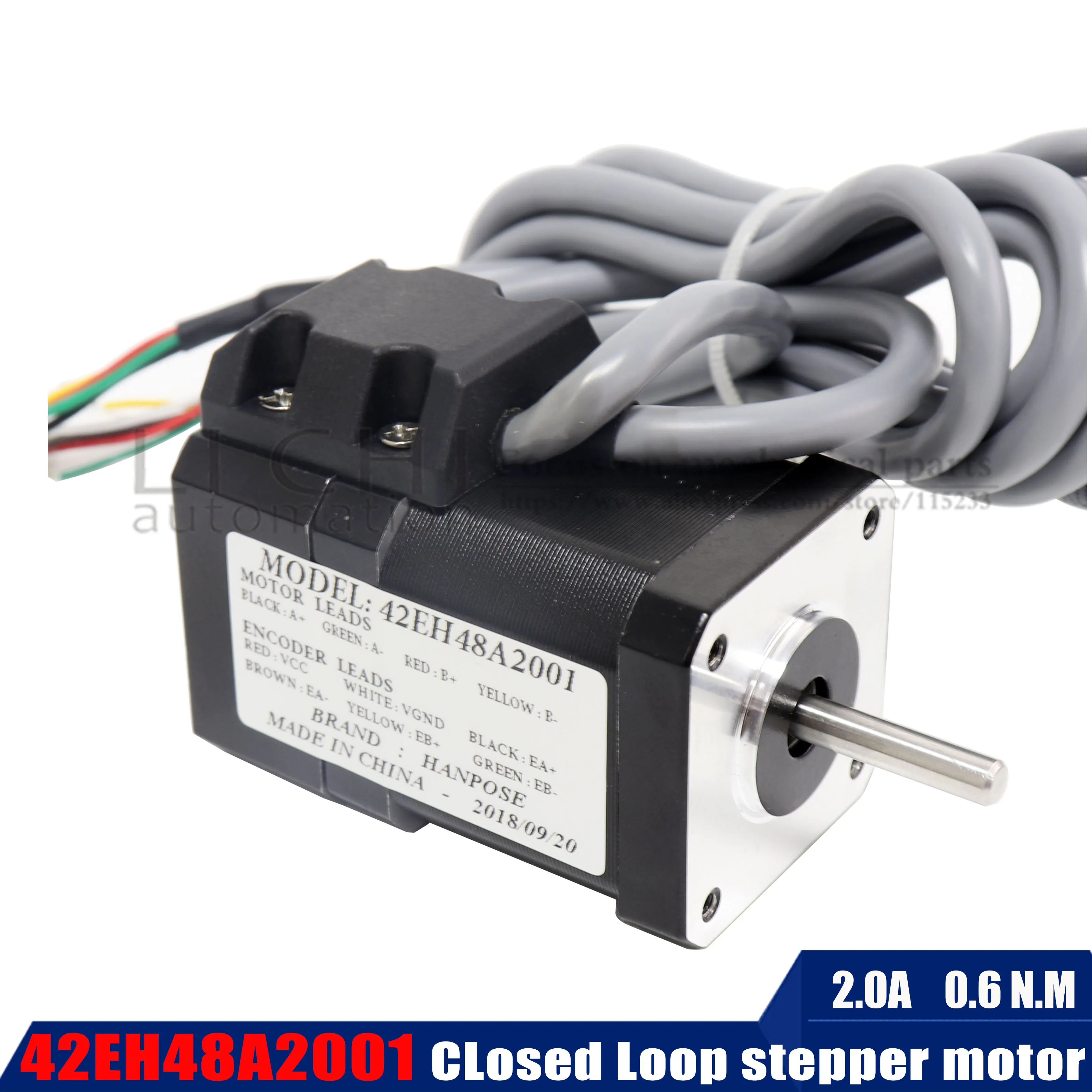 Серводвигатель NEMA 17 42EH48A2001 шаговый двигатель 2 А 0 6 нм и CL42 с замкнутым циклом