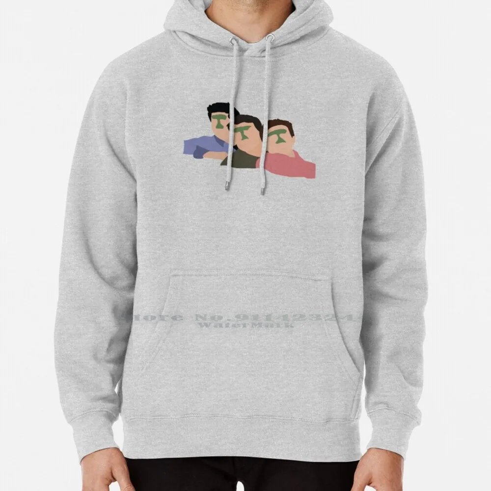 Felpa Con Cappuccio Spa Day Maglione 6Xl Cotton Friends Tv Show Joe Tribbiani Chandler Bing Ross Geller Matt Matter David Schwimmer