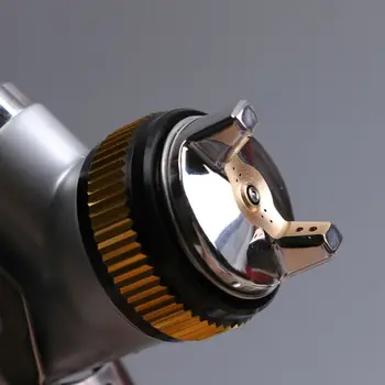 

600ml HVLP Spray Gun Kits Gravity Feed Car Paint 150mm-250mm 2.0-2.5 Bar