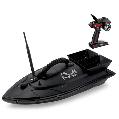 

V500 Large Fishing Bait 2.4GHZ Transmission RC Boat 5.4km/H Maximum Speed 500m Waterproof Grass Double Motor Remote Fish Finder