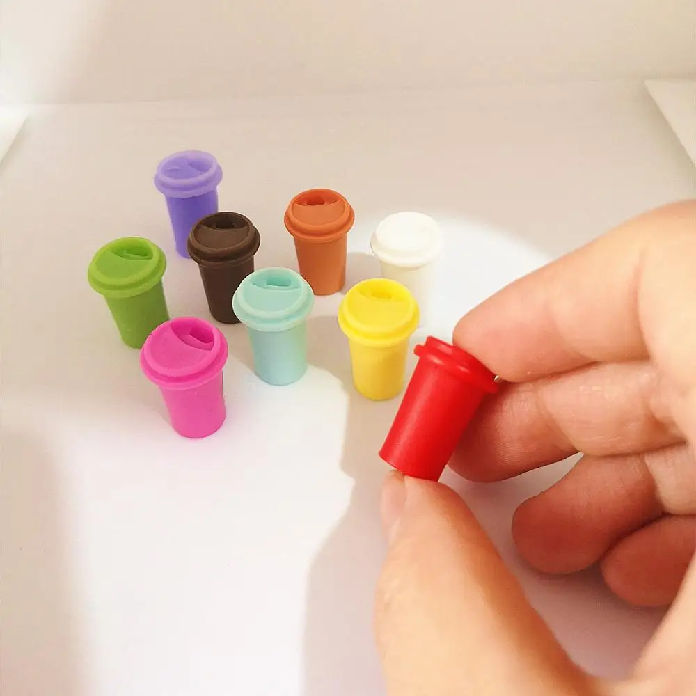 7 шт. слаймы мини чашка для кофе полимерный пластилин клейкие аксессуары бисер