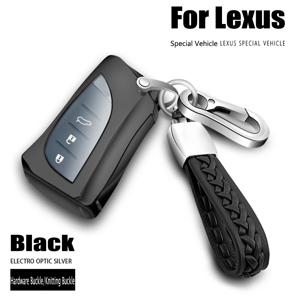 Чехол для ключей автомобиля из ТПУ с 3 кнопками для Lexus UX200 UX250h ES200 ES300h ES350 US200 US260h защита для ключей