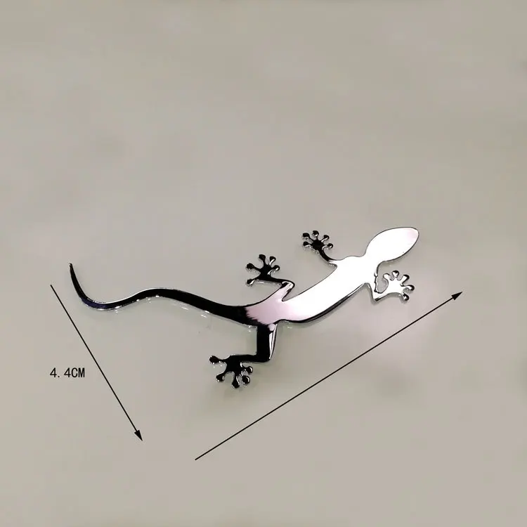 Gecko наклейка на бампер s Gecko декоративная наклейка бампера наклейка на автомобиль наклейка s металлическое серебряное покрытие крутая декоративная наклейка