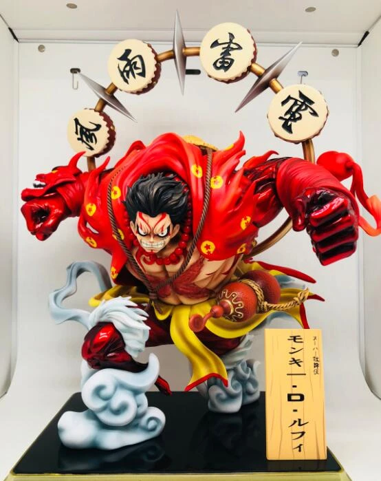 アニメワンピースギア第四レオのスカイモンキー D ルフィ Pvc アクションフィギュアモデルおもちゃ Null Aliexpress