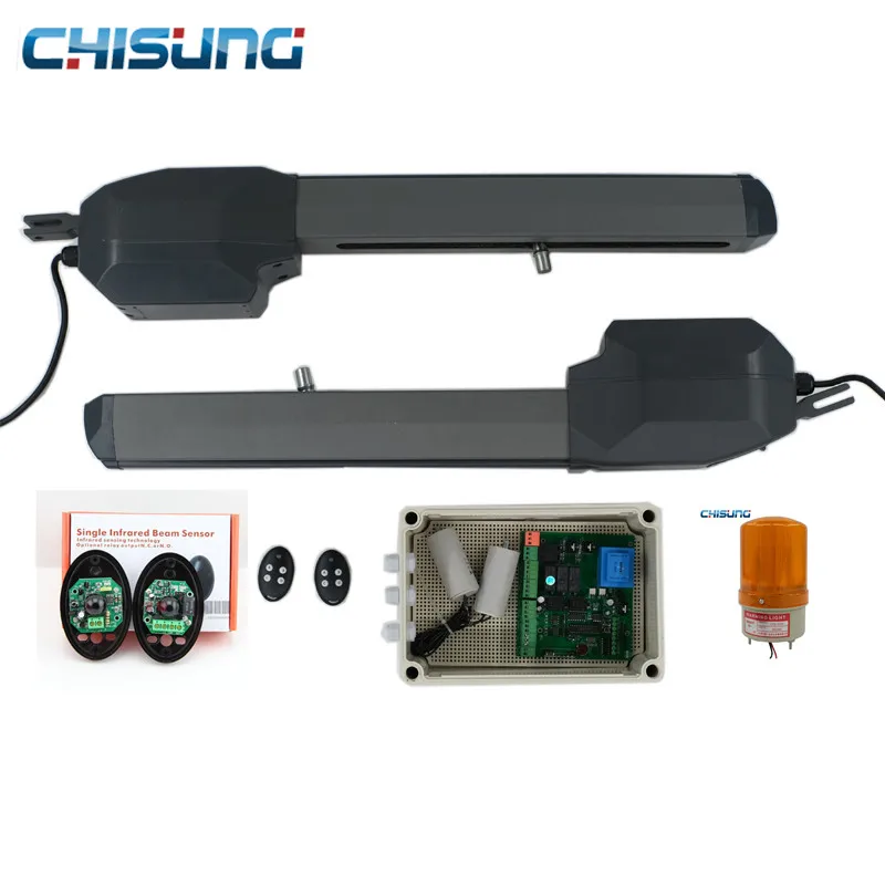 US $253.80 CSSGO06 Ac 220110V Big Motor 500kg Each Motor Electric Double Swing Gate Opener Actuator Gate Opener For Heavy Duty Home Gate