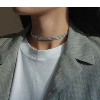 

Timeless Wonder Glam Layer Pearl Wrap Choker Necklace Women Jewelry Punk Gothic Designer Trendy Top Ins Street Chic New 1342