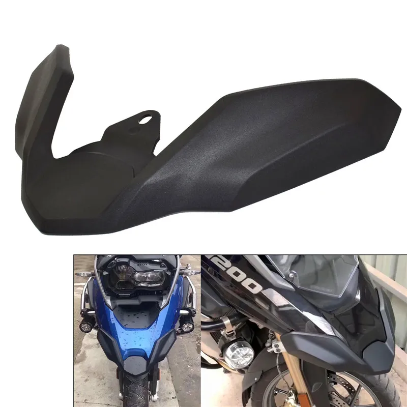 Переднее колесо крыло крышка клювом нос конус расширение хомут черный для BMW R1200GS