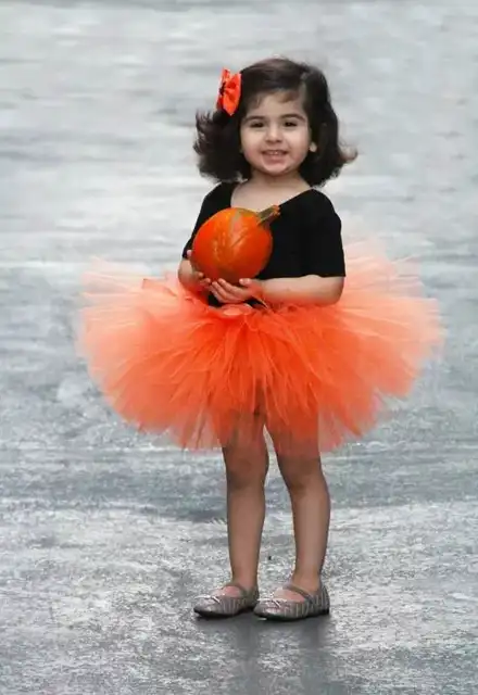 dun Ontstaan voetstuk New Retail Meisje Oranje Tutu Baby Pluizige Ballet Tule Huisdier Rok Met  Strik Kinderen Party|Rokken| - AliExpress