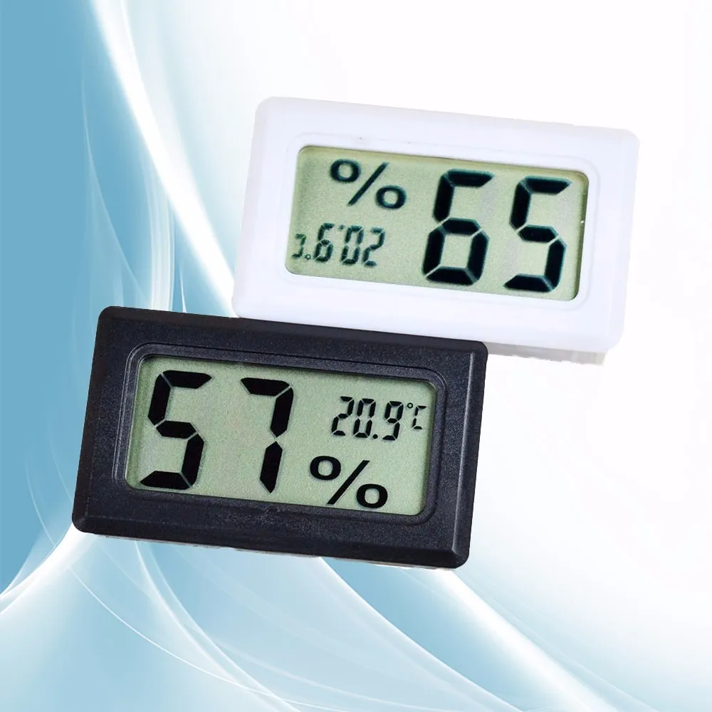 Термометр Гигрометр с цифровым ЖК дисплеем 50 + 70 °C|Приборы для измерения