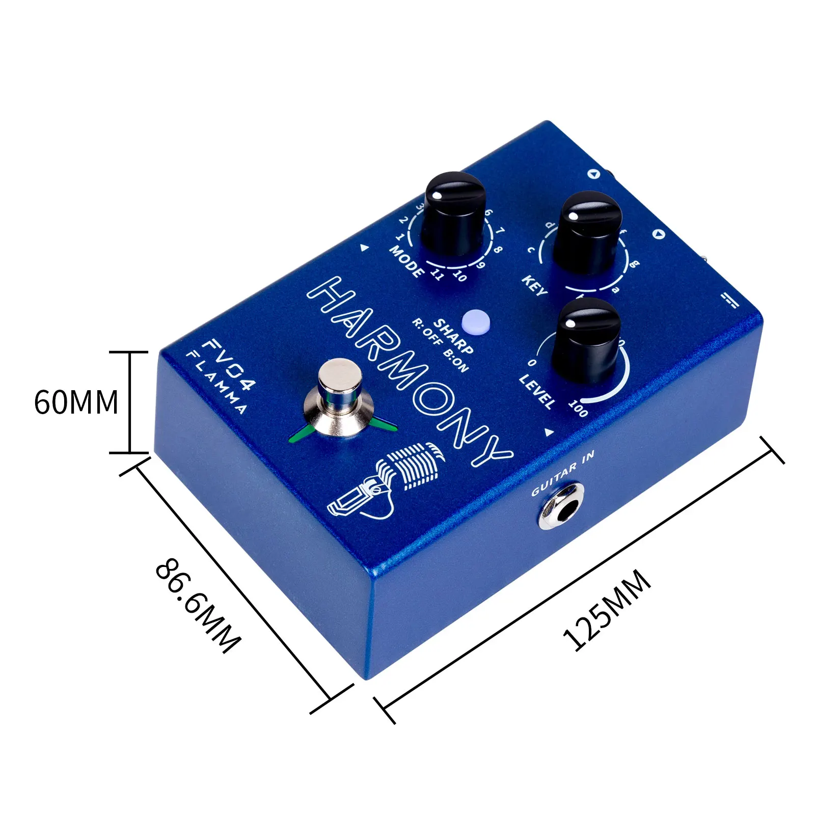 FLAMMA FV04 Harmony Vocal Effects Processor 12 pitches with
