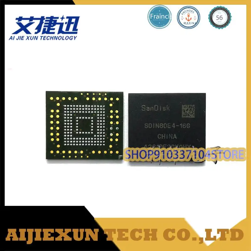 

Новые и оригинальные микросхемы ICmemory IC 2 шт./лот SDIN8DE4-16G BGA153 16G