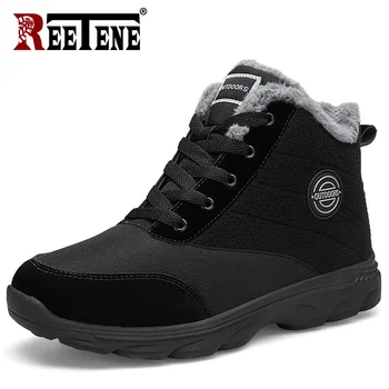 

Winter Warm Snow Boots Men Comfort Work Casual Men'S Shoes High Quality Waterproof Male Sneakers Outdoor Hiking Boots For Men