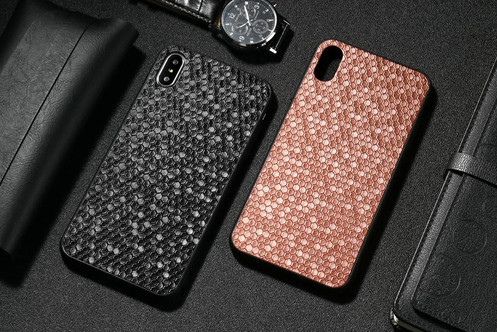 Роскошный чехол из искусственной кожи с футбольным узором для iPhone 11, 6, 6 S, 7, 8 Plus, 11 Pro Max, черный силиконовый защитный чехол-бампер на XS, XR