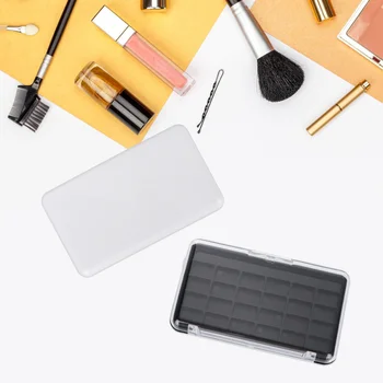 

4Pcs 24 Grids Refillable Empty Container Empty Eyeshadow Palette Lipstick Storage Box for Eyeshadow Lipstick Powder Mixed Style