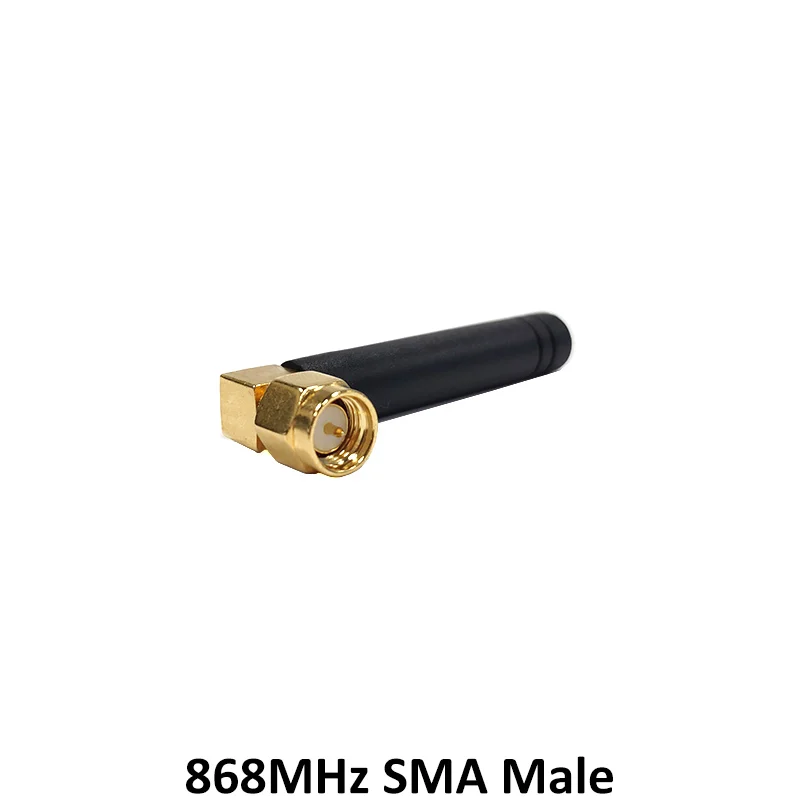GRANDWISDOM 1/2/5pcs 868mhz antenna 3dbi sma male 915mhz lora antene pbx iot module lorawan signal receiver antena