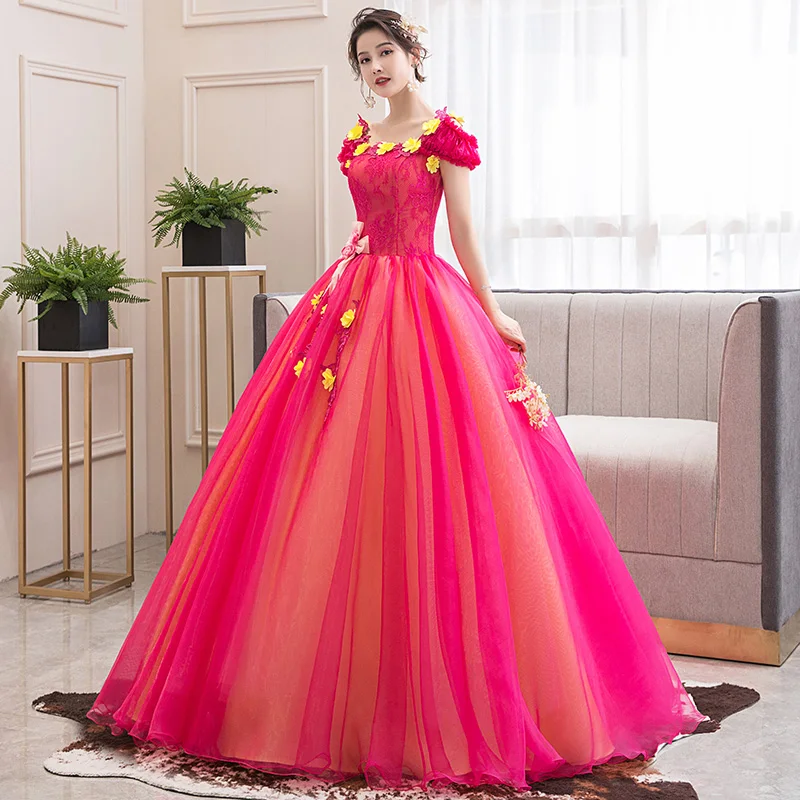Charming Quinceanera Dress Princess Arabic Dubai Off Shoulders Sweet 16 Ages Long Girls Prom Party Pageant Gown Plus Size