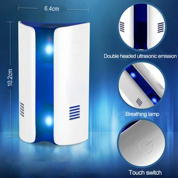 

Ultrasonic Electronic Mosquito Killer Repellent Frequency Conversion Mice Cockroach Mosquitoes Moths Insect Mosquito killer
