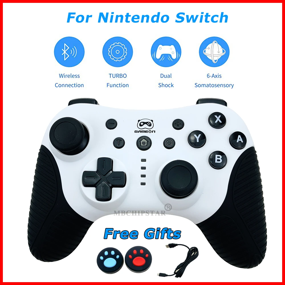 Беспроводной джойстик для Nintendo Switch NS Bluetooth с пультом ДУ PC двойной