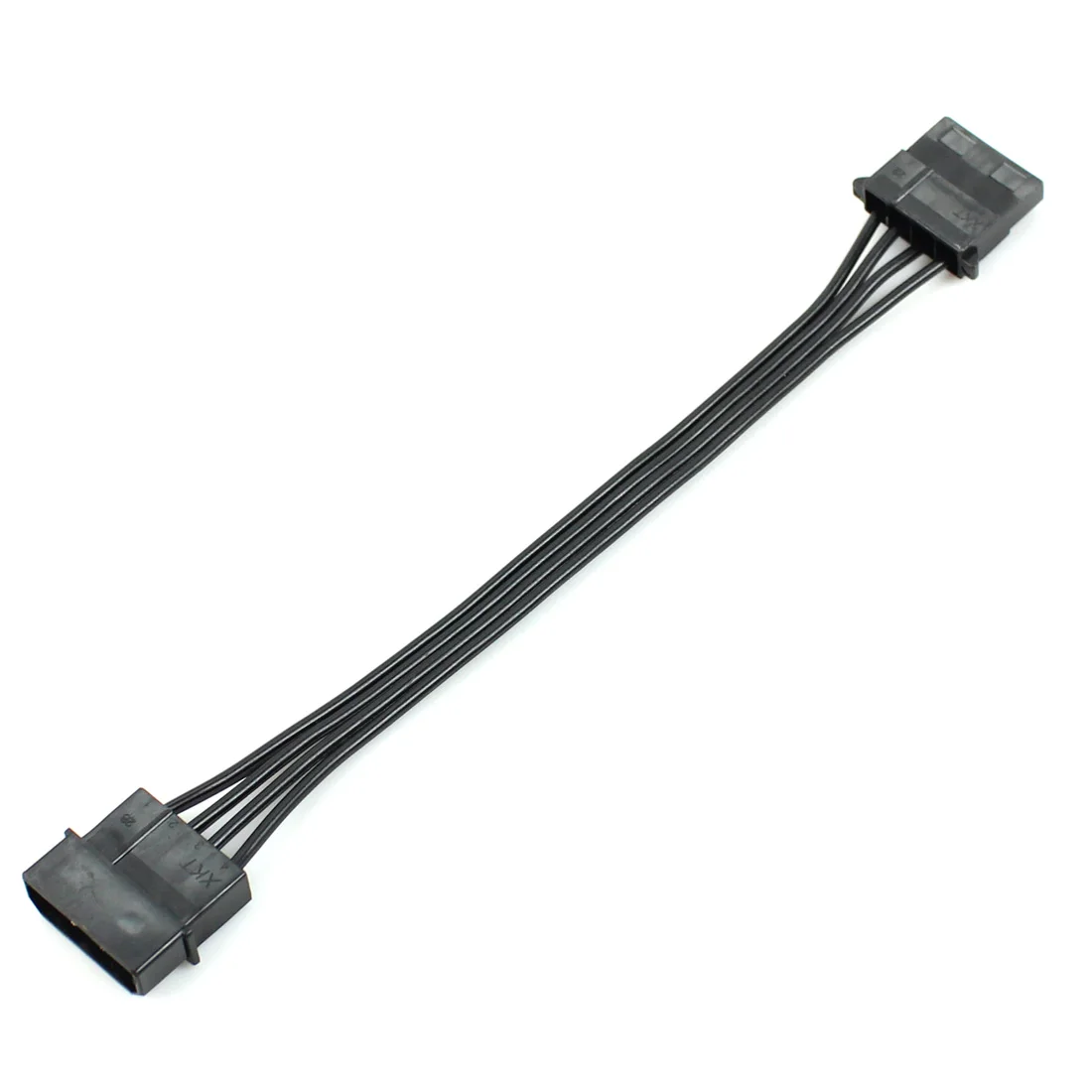 

1x Large 4 Pin Male to Female 4P IDE Power Extension Cord Desktop Computer Cable Wire 18AWG for Molex Connector Power Cable 20cm