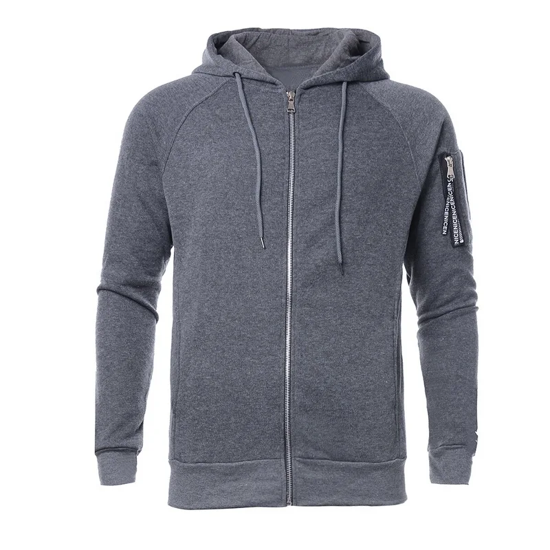 style2-dark gray Мужская куртка для бега, толстовка с капюшоном, камуфляжная толстовка с капюшоном, куртки большого размера 3XL, осеннее пальто с длинными рукавами, хип-хоп, уличная одежда - Цвет: style2-dark gray