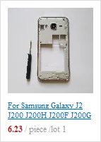 Для Samsung Galaxy J2 Prime G532 G532H G532F G532G G532M телефон средняя рамка с задняя крышка аккумулятора корпус задняя крышка