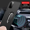 Coque rigide et magnétique Ultra-fine pour Samsung, compatible modèles Galaxy S21, S20, S10, S9, S8, Note 20, 10, 9, 8 Plus, avec anneau de support, étui givré ► Photo 1/6