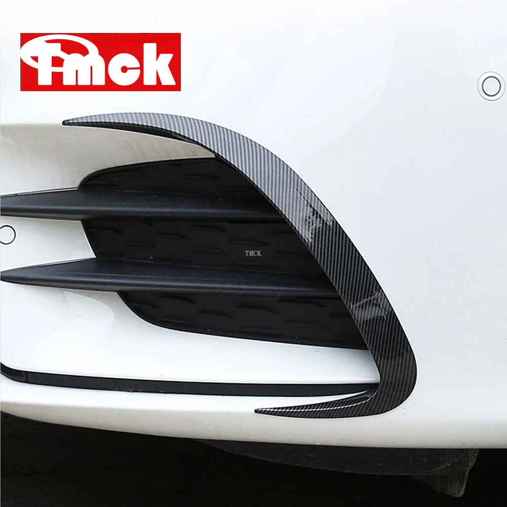 Car Styling Front Bumper Fog Lamp Cover Trim Stickers Accessories for Mercedes Benz A Class W177 V177 A180 A200 A220 A250 2019+