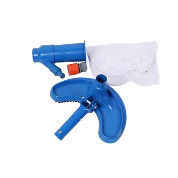 

Pool Cleaner Portable Swimming Pool Pond Fountain Vacuum Brush Cleaner Cleaning Tool Outdoor Hot Tubs Accessories Garden Supplie