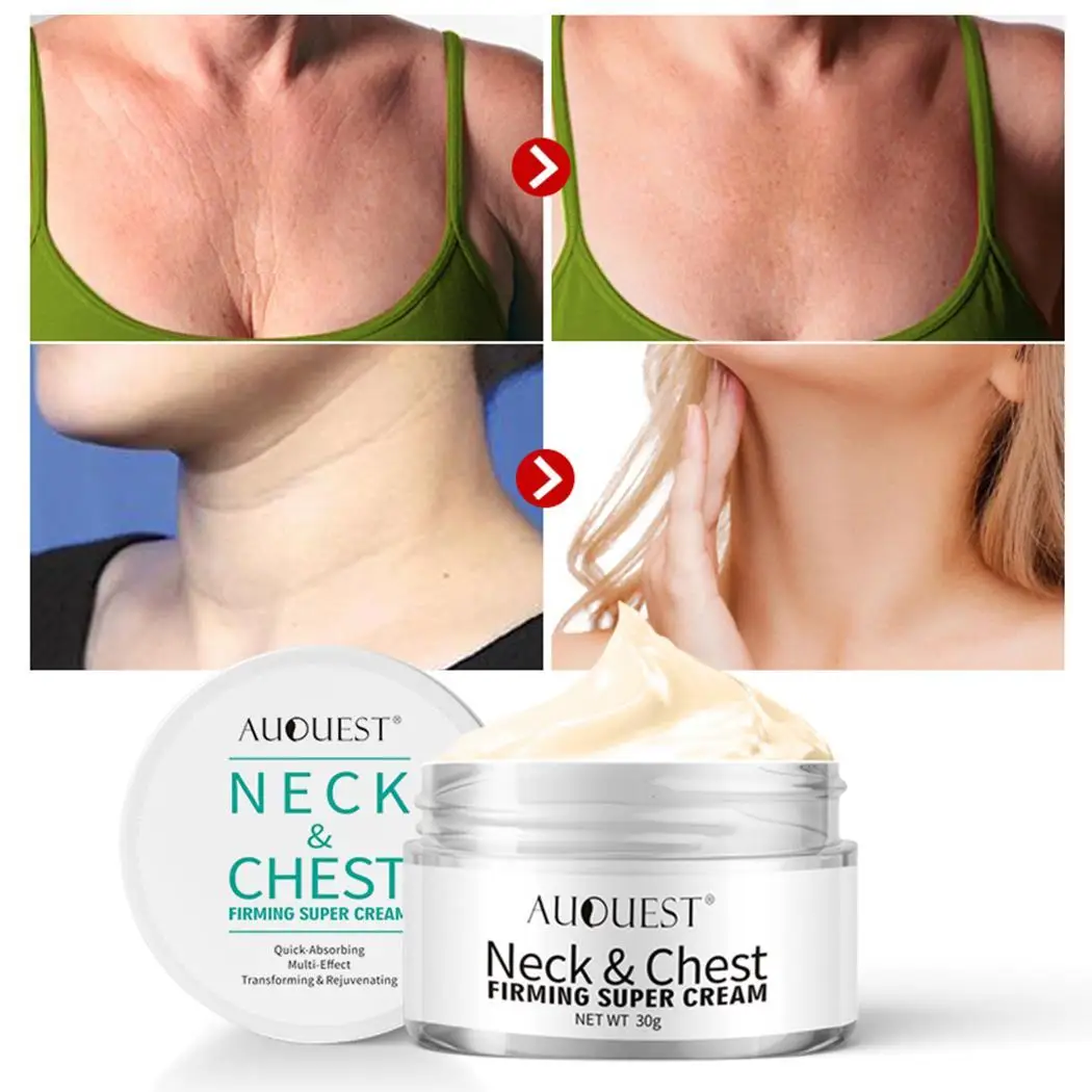 

Women Neck Care Essence Lifting Firming ABS White Repair Cream Anti-wrinkle 30g