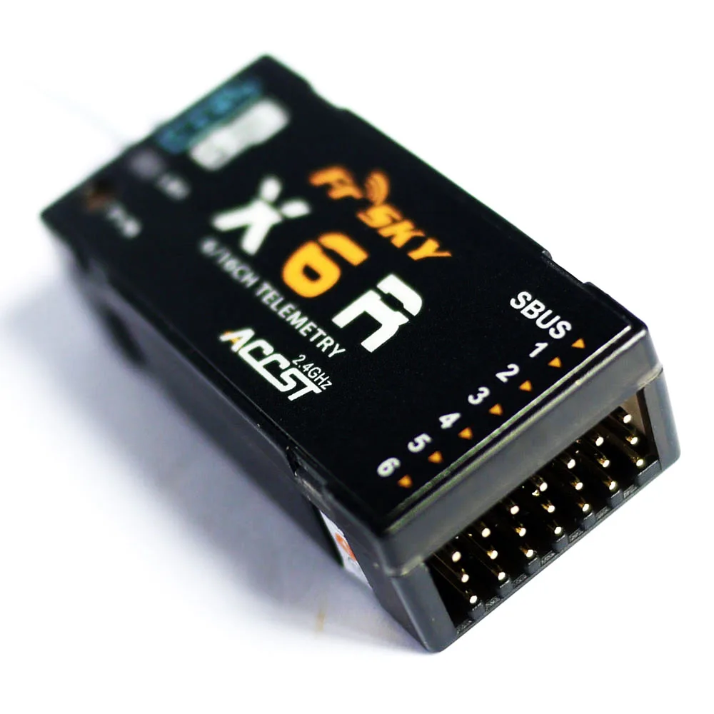 FrSky X6R 2 4G 16CH SBUS приемник PCB антенна умный порт возврат данных для дрона Taranis X9D X7 TX12