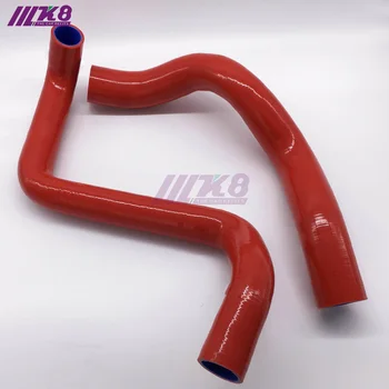 

Radiator Hose Silicone Hose Kit For 2001-2004 Ford Mustang 3.8L V6 (2Pcs)Red/Blue/Black