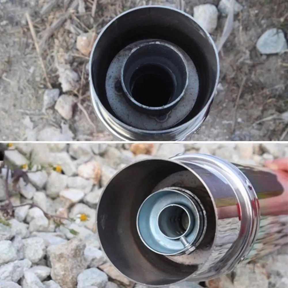 35/42/45/48/60mm Motorcycle Exhaust Can Muffler DB Killer Adjustable Removable Silencer Noise Sound Eliminator