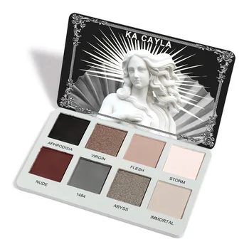 

KA CAYLA 8 Colors matte shimmer Eyeshadow Palette waterproof Glitter Pigment eyeshadow pallete Powder eyes makeup cosmetics TSLM