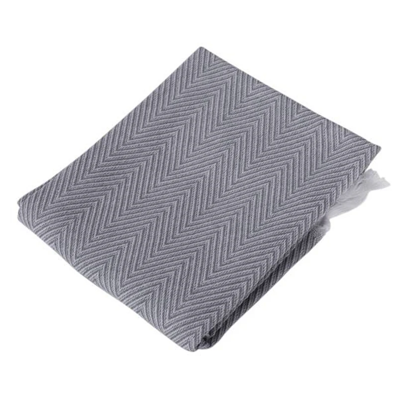  WSFS Hot 6Pcs Cotton Table Napkins Cloth Tassel Tea Towel Absorbent Dish Cloth Scouring Pad Kitchen