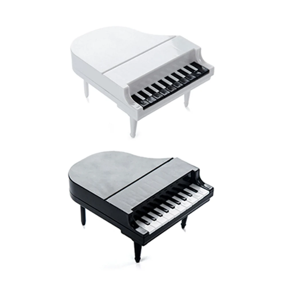 9pcs/set Piano Fruit Fork Creative Piano Keyboard Plastic Fork Kids Dessert Cake Forks Picks Kitchen Bar Tableware Decor