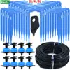 Greenhouse Drip Irrigation 4-way 3/5mm  Drip Arrow 2-way Transmitter Irrigation Watering System for Pot Garden Lawn 10set/20set ► Photo 1/6