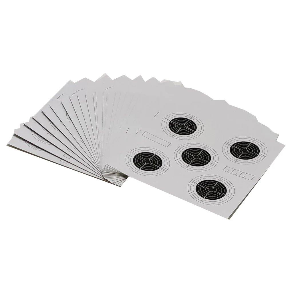 20 pcs paper target 14*14 см скраб текстура собрать Бронзовый Воздушный пистолет/воздушная винтовка гранул Ловушка с Бумажная Мишень - Цвет: 20 pcs paper target