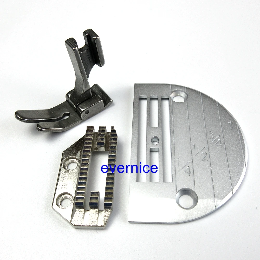 Heavy Duty Needle Plate, Feed Dog, Presser Foot For Juki Brother Consew