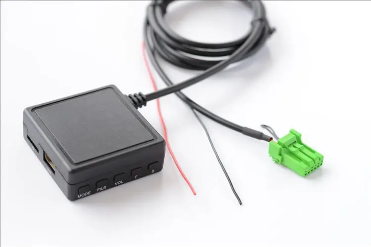 Автомобильный Bluetooth 5 0 AUX USB музыкальный адаптер беспроводной HIFI аудио кабель