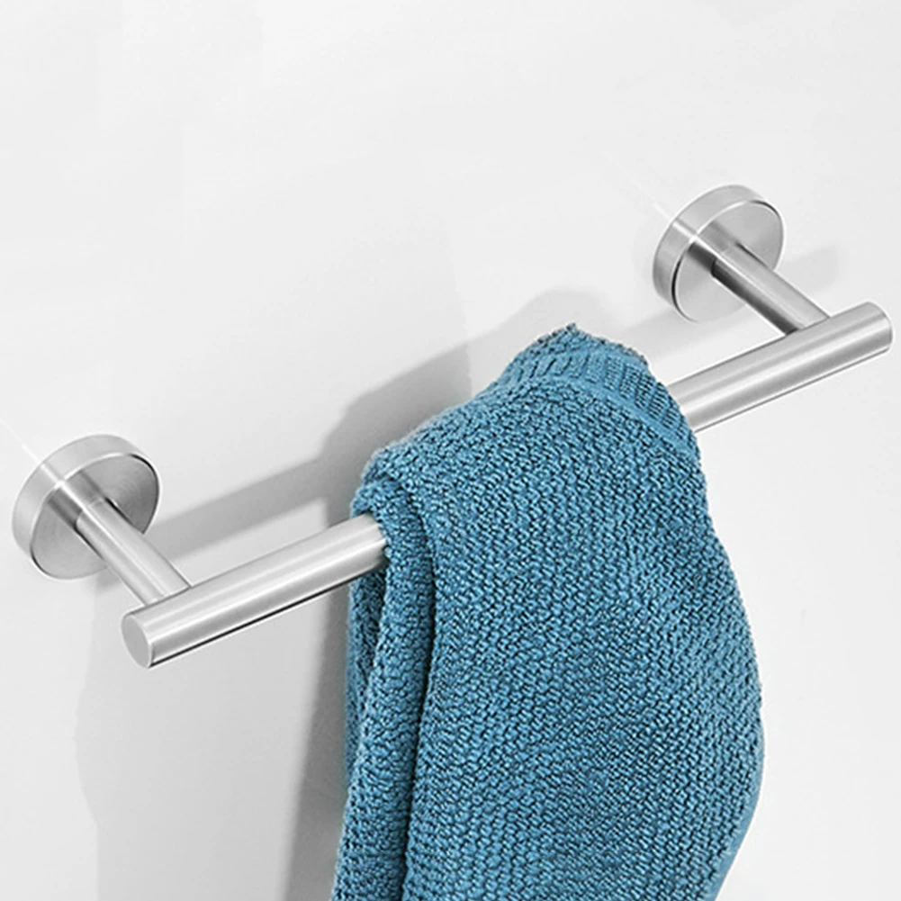Душ домашнего хранения Настенный Ванная комната комплектующий набор Полотенца/держатель для туалетной Бумага держатель Полочка для аксессуаров Нержавеющая сталь вешалка