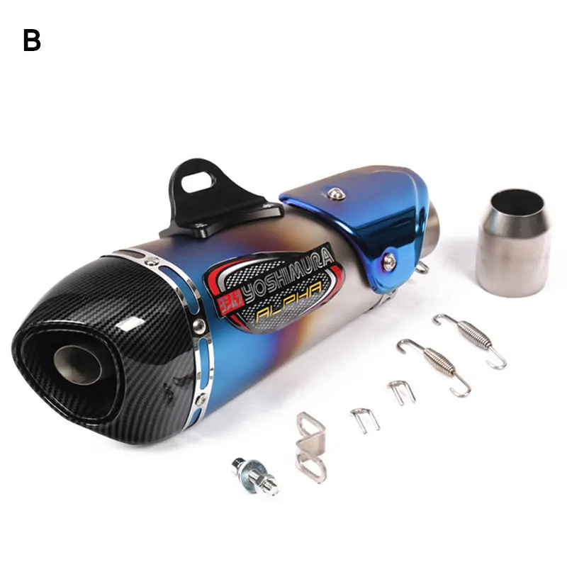 Escapamento Escape Moto Akrapovic выхлопная труба мотоцикла глушитель silencieux труба Кроссовый скутер для yoshimura z900 ltz 400 crf230