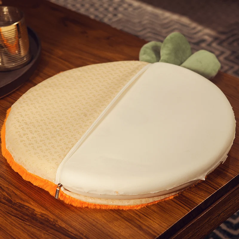 Плоды клубники сидя подушки сиденья стула чтения Cushionkids декоративные подушки для офиса Кухня круглым ватным CC50ZD