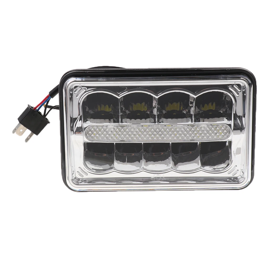 1 пара 6 ''x 4'' 12V светодиодные полосы освещения мощностью 45 Вт светодиодный высокий низкий пучок море светодиодный фары для Jeep Wrangler