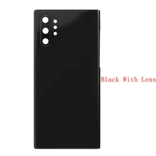  Battery Case Cover Rear Door Housing Back Case For Samsung Note 10 Plus N975F Battery Cover Camera Frame Lens with Logo 