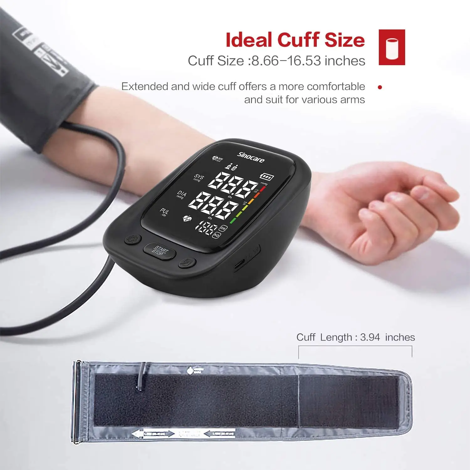 Sinocare Blood Pressure Monitor