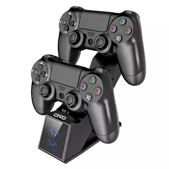 

OIVO PS4 Controller Charging Dock Station 5V/1A Dual Charger Stand with Indicator Screen for Play Station 4/Slim/Pro controller