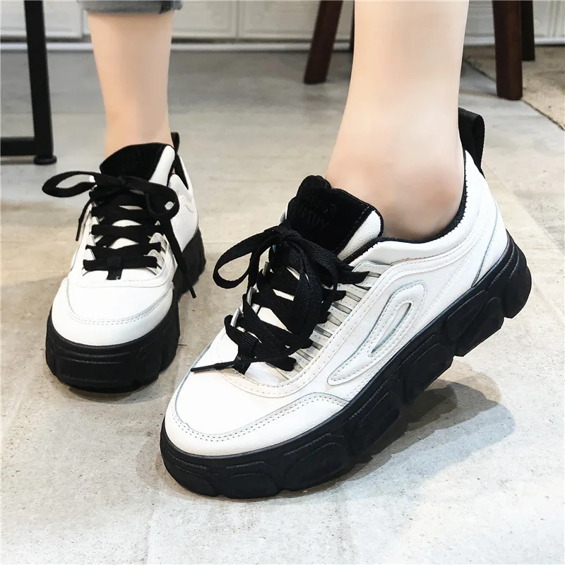 

Online Celebrity Dad Shoes Women's 2019 Autumn And Winter New Style Korean-style Sports Casual White Shoes Versatile Students At