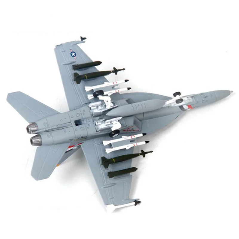 1/100 весы темно-синий армейский F/A-18 Strike Honet 1-18 Боевой сокол самолет литья под давлением модель металлического самолета игрушки для взрослых коллекции