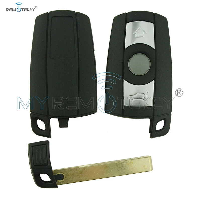 Чехол для смарт ключа Remtekey с 3 кнопками автомобильного bmw KR55WK49127 E36 E87 E90 E91