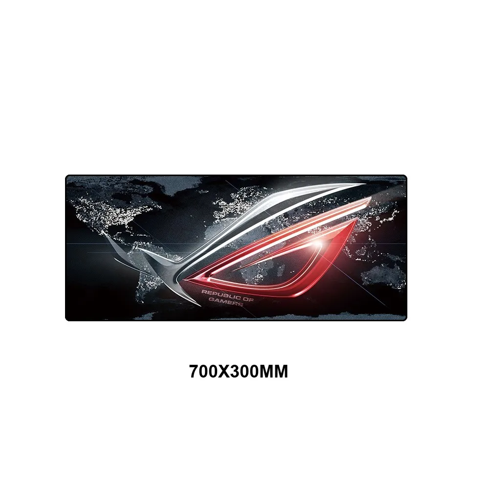Большой коврик для мыши ASUS, коврик для клавиатуры, резиновый коврик для ноутбука, ноутбука, настольного компьютера, коврик для офисной мыши для игр CS GO - Цвет: ASUS-011